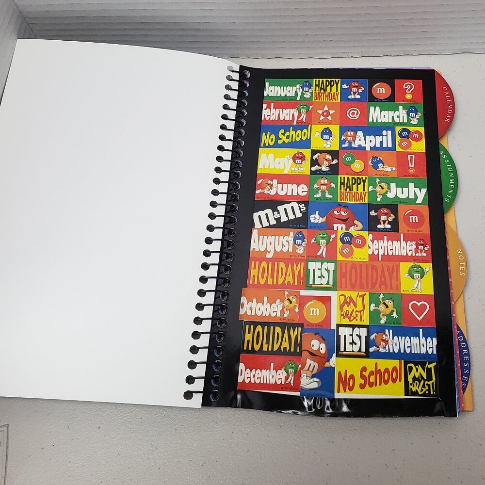 M&Ms Student Planners 1999 - Picture 4 of 11